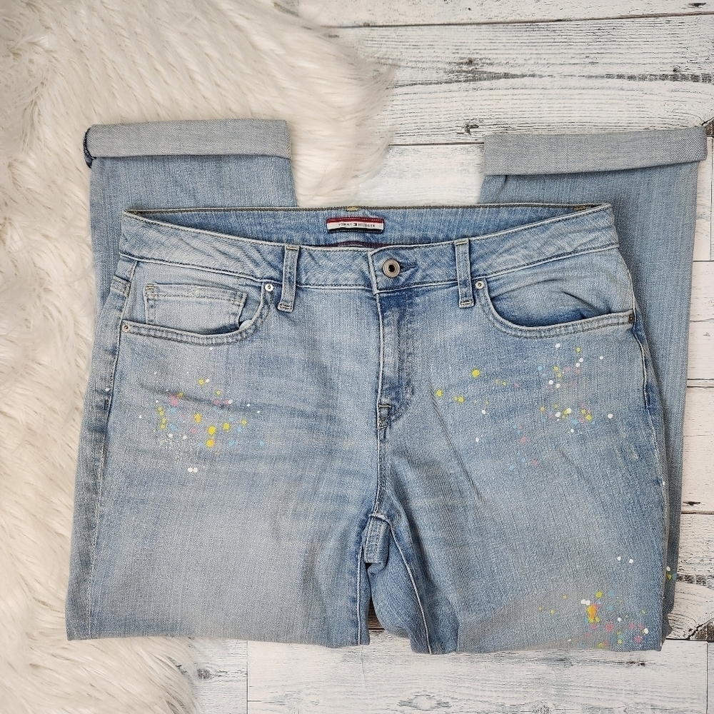 Tommy Hilfiger Boyfriend Crop Jeans
